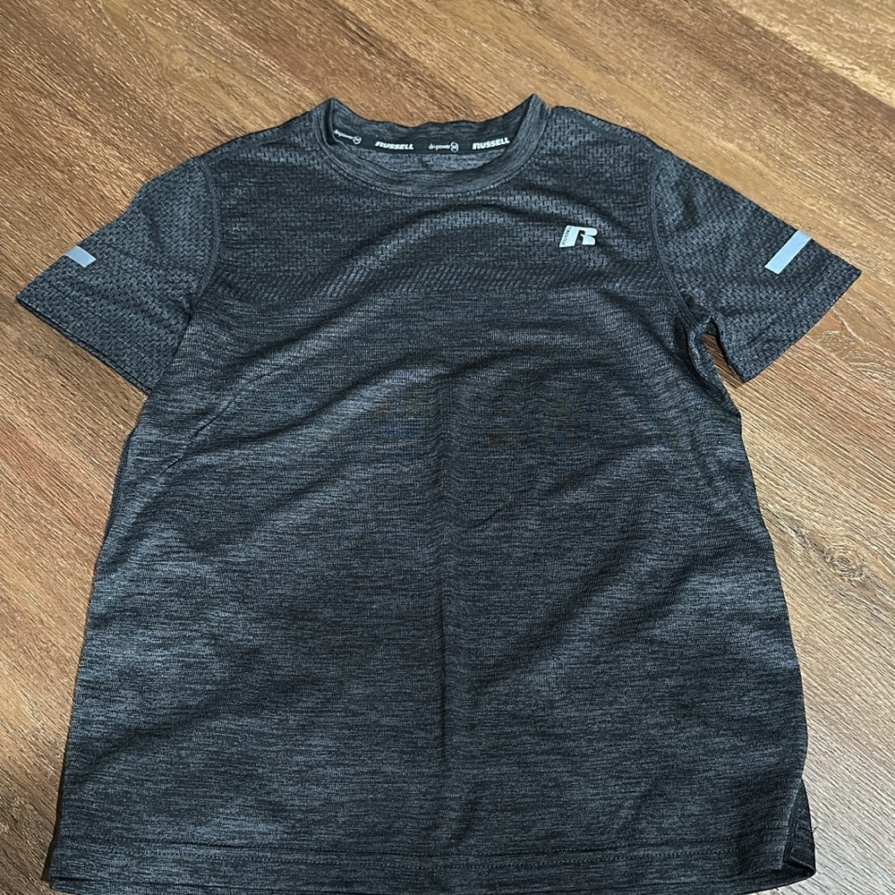 Russell Athletic Kids' Charcoal Short Sleeve Tee